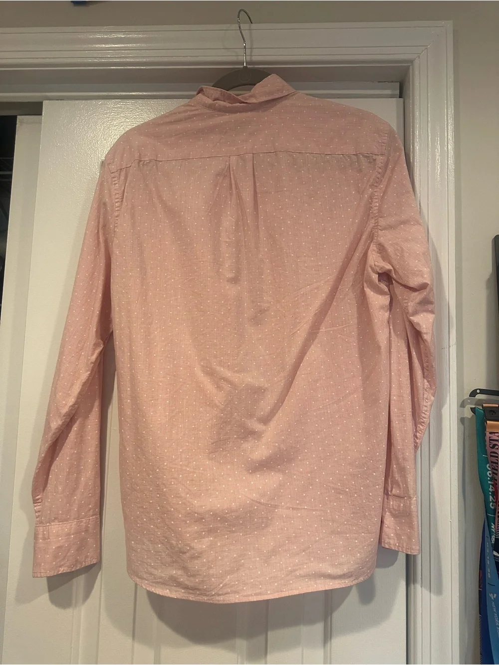 Men's j crew Lightweight Pink Button-Down Shirt